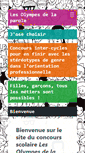Mobile Screenshot of olympes.ch